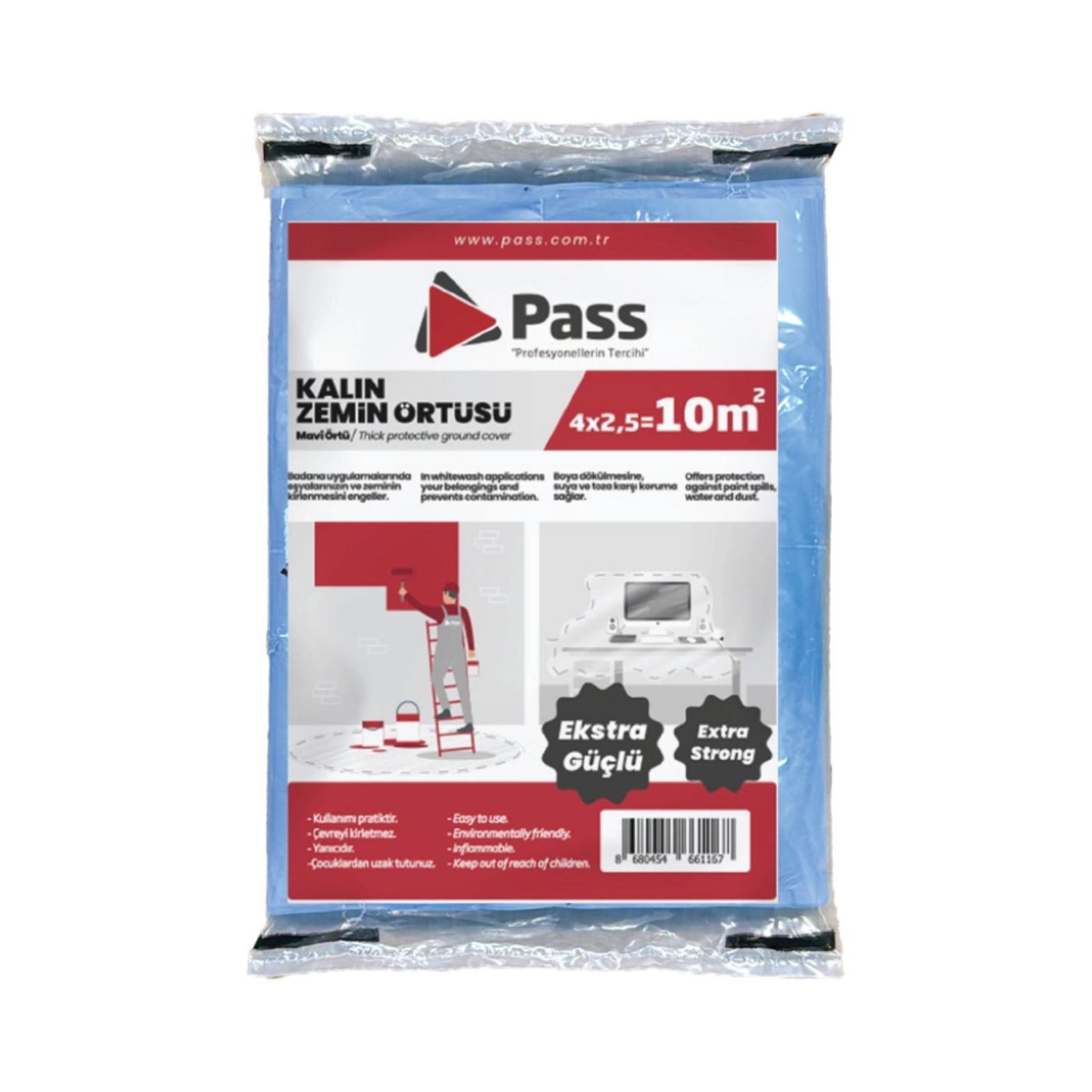 PASS KALIN ZEMİN ÖRTÜSÜ 50M2 